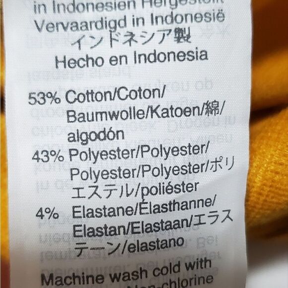 NWT Madewell Mustard Wrap Top - Picture 4 of 5